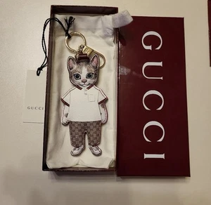 GUCCI Yuko Higuchi Boris Charm Keychain Japan Exclusive Limited Collab Rare New - Picture 1 of 4