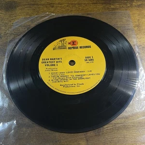 Dean Martin's Greatest Hits Volume One 7 inch jukebox 33 rpm mini LP - Picture 1 of 2
