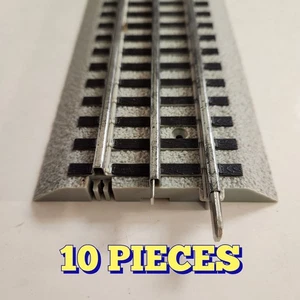 10 Pcs Of Lionel 10" Straight Fastrack O Gauge Train Track 6-12014 - Picture 1 of 9