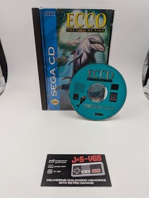 Sega CD Ecco The Tides of Time CIB Complete Reg Card