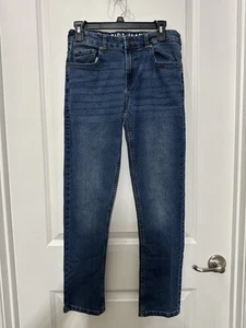 Boys Blue Straight Jeans Nautica Size 16 - Picture 1 of 10