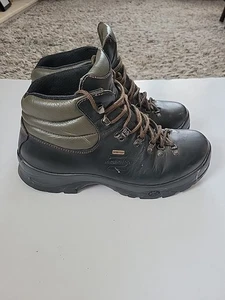 Zamberlan Gore-Tex Leather Hiking Boots Size Uk 11 Eur 46 Brown Made In Italy - Picture 1 of 12