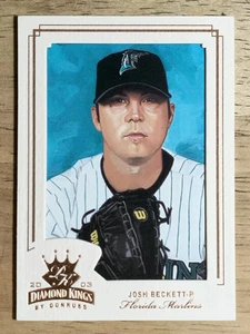 Diamond Kings 2003 lámina de bronce #99 Josh Beckett - Imagen 1 de 2