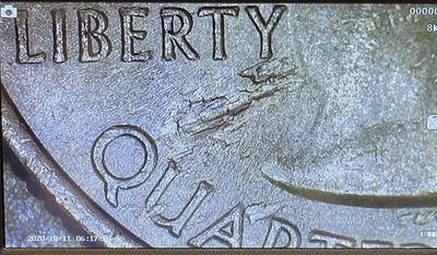 2014P Florida Everglades Field Restricted Strike Through Mint Error 🇺🇸 - Image 1 of 4