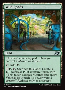 Magic the Gathering (mtg): DFT: Wild Roads - Picture 1 of 1