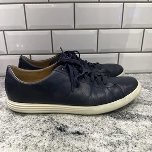Cole Haan Grand OS Crosscourt II Schuhe Herren 12 Navy Blau Leder Leicht Komfort - Bild 1 von 12