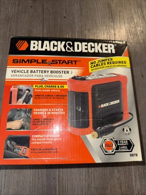 Black & Decker Simple Start - Car Vehicle Battery Booster bb7b - Image 1 of 3