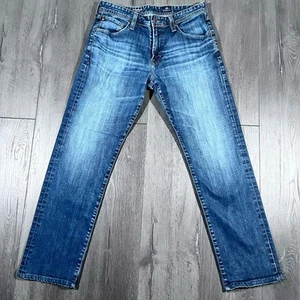 Adriano Goldschmied Jeans Mens 30x31 Blue The Graduate USA Made Blokecore AG - Picture 1 of 9