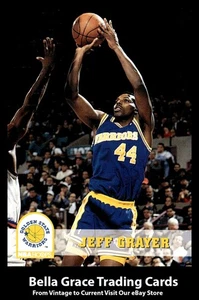 1993-94 Hoops Jeff Grayer #338 Golden State Warriors NBA Basketball - Picture 1 of 2