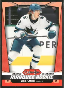 2024-25 OPC O-PEE-CHEE HOCKEY WILL SMITH ORANGE MARQUEE RC PARALLEL #552 #21/25 - Bild 1 von 2