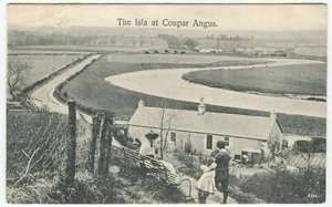 Postal THE ISLA AT COUPAR ANGUS - Perthshire - Imagen 1 de 2