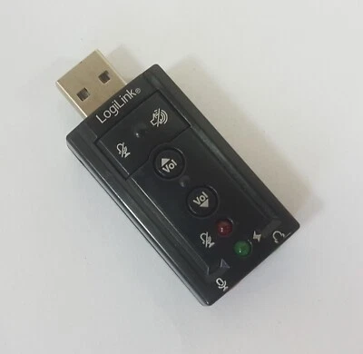 Externe Soundkarte LigiLink UA0078 USB 2.0 Audio Adapter, 7.1 Sound Effect - Bild 1 von 4