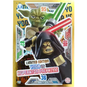 LE17  - Yoda vs Imperator Palpatine - Limitierte Auflage - LEGO Star Wars Serie - Bild 1 von 1