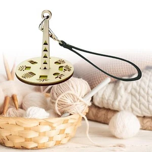 Portable Yarn Holder with Wrist Strap Rack Yarn Ball Holder for Handcrafted - Picture 1 of 5