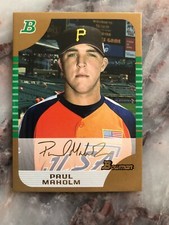 2005 Bowman Draft Picks & Prospects Gold #BDP14 - BDP163 Pick Your Baseball Card