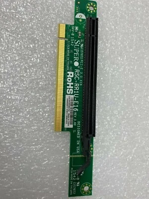 RSC-RR1U-E16 SUPERMICRO 1U PCI-E X 16 RISER CARD - Image 1 of 2