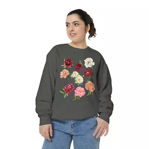 Floral Boho Botanical Sweatshirt - Comfort Colors® - Picture 1 of 3