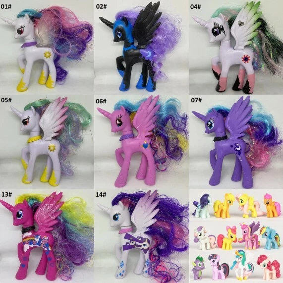 14cm My Little Pony Puppe Princess Sammeln Action Figuren Figur Kinder Geschenk