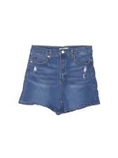 Just Fab Women Blue Denim Shorts 30W