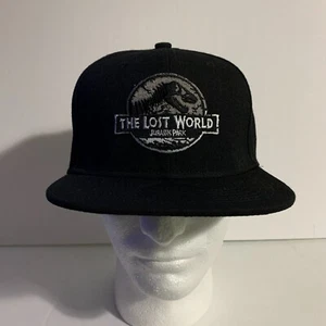 Sombrero Clásico Sombrero Parque Jurásico El Mundo Perdido Dinosaurio Gorra Negra - Imagen 1 de 8