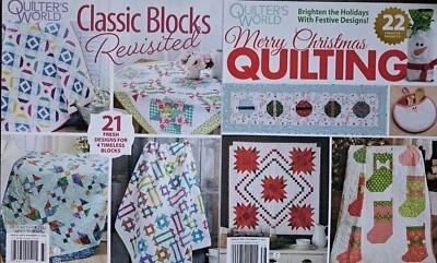 Quilters World Magazine Set Of 2/ BRAND NEW - Image 1 of 3