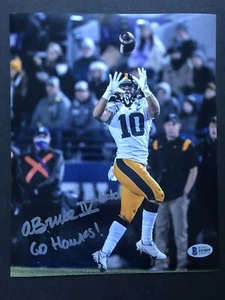 Arland Bruce IV autographed signed 8x10 photo Beckett BAS COA NCAA Iowa Hawkeyes - Picture 1 of 2