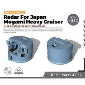 Radar de piezas de actualización de modelo LY350632 1/350 para Japón Mogami Heavy Cruiser impresión 3D - Imagen 1 de 4