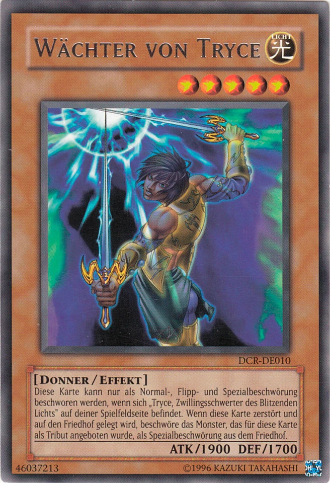 YU-GI-OH, WÄCHTER VON TRYCE, R, DCR-DE010, TOP - Bild 1 von 1