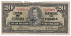 Bank of Canada - 2.1.1937 $20.00 Banknote (P-62b)