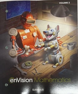 7th Grade 7 Envision Mathematics Student Edition Volume 2 2020 Topics 5-8 - Picture 1 of 1