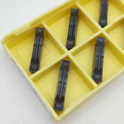 200pcs MGMN400-H LF6018 Carbide Grooving 4mm For MGEHR Lathe tool handle insert - Image 1 of 4