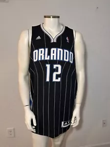 Adidas NBA Jersey Orlando Magic Stitching Dwight Howard Black/blue New - Picture 1 of 15