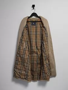Burberry Trench Coat Vintage 90's Size M - Picture 1 of 16