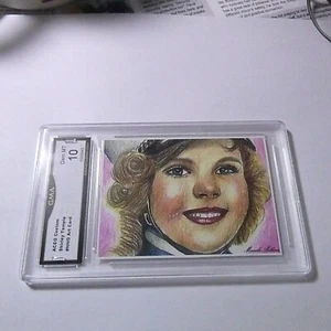 SHIRLEY TEMPLE ARTIST AUTÓGRAFO 2015 TARJETA DE ARTE ACEO IMPRESIÓN GRADO 10 L@@@K - Imagen 1 de 2