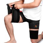 F+ Thigh Compression Brace Muscle Injury Gym Support Hamstring Pain Relief Strap