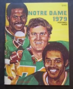1979 Notre Dame Fighting Irish Football Guide - Picture 1 of 8