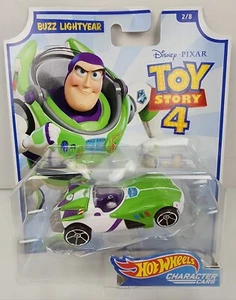 Hot Wheels Character Cars Disney Pixar Toy Story 4 Buzz Lightyear 2019 - Picture 1 of 7