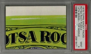 1975 Topps Wacky Packages Rotsa Root Puzzle Top Middle 14th PSA 9 MINT Card - Picture 1 of 1