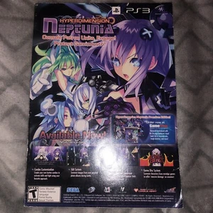HYPERDIMENSION NEPTUNIA-SHONEN JUMP-Libro visivo-Sony PS3-MAGGIO 2011-VIZ MEDIA - Foto 1 di 7