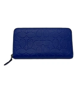 Cartera COACH azul marino para mujer usada de Japón 5F2720 - Imagen 1 de 8