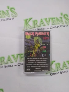 IRON MAIDEN KILLERS STEREO CASSETTE TAPE 1981  - Picture 1 of 5