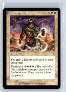 ANCESTRAL TRIBUTE - Odyssey – MTG Magic the Gathering Card - Rare - Picture 1 of 6