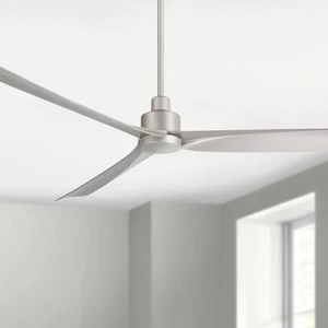 60" Casa Vieja Sailplane Silver Damp Ceiling Fan with Remote - Picture 1 of 8