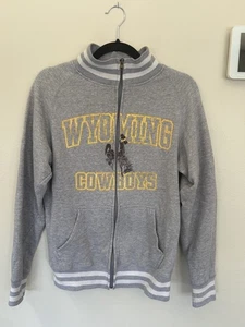 NCAA brand Wyoming Cowboys full zip sweatshirt women's sizeS excellent condition - Picture 1 of 3