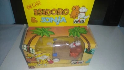 Isidoro & sonia  polistil isidoro driving  car  g116 1983 - Immagine 1 di 4