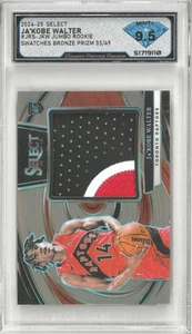 2024-25 Panini Select JA'KOBE WALTER Rc Jumbo Patch Bronze /49 💎 DSG 9.5 Mint+ - Bild 1 von 2