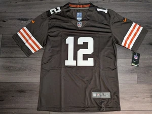 Shedeur Sanders Cleveland Browns #12 2025 genäht limitiert Trikot Herren Small - Bild 1 von 4