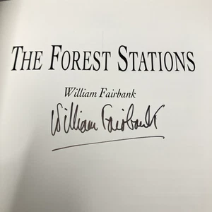 The Forest Stations Signed by William Fairbank Sculpture Paperback Book - Picture 1 of 13