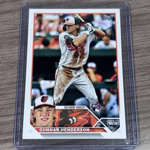 GUNNAR HENDERSON 2023 Topps Serie 1 - RC #206 - Orioles - Foto 1 di 2