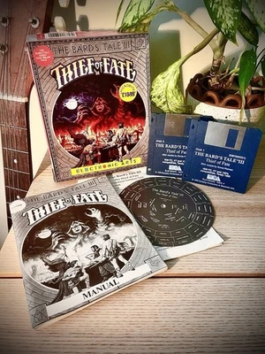 *RARE* The Bard’s Tale III: Thief of Fate Big Box PC Game (Interplay, 1990) - Image 1 of 4